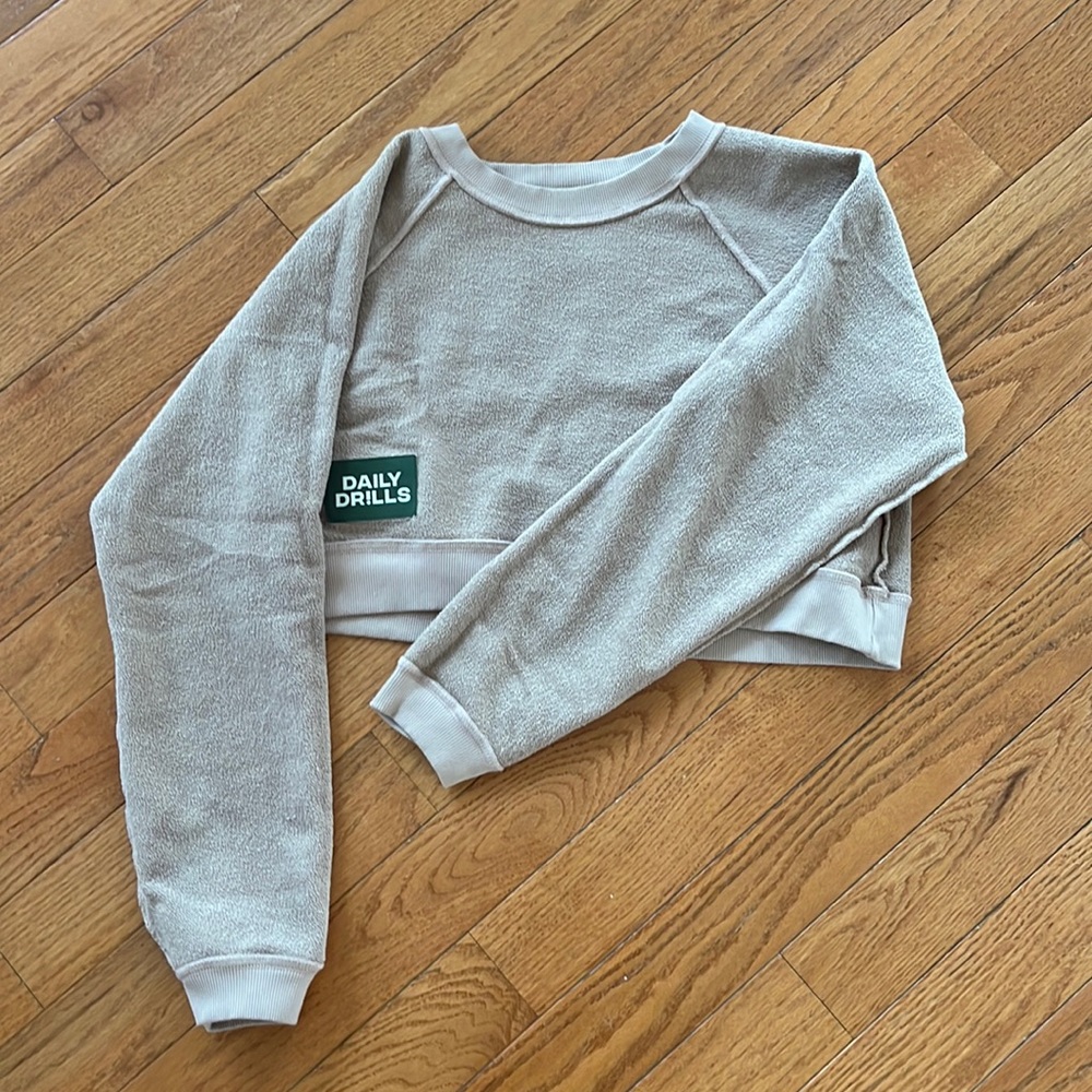 Daily Drills Cropped Sweatshirt